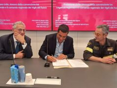 Protezione civile. Rinnovata per tre anni la convenzione tra l’Agenzia Regionale e i Vigili del fuoco
