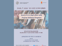 Sabato inaugurazione della mostra degli allievi dell’insegnante Giuliana Forghieri