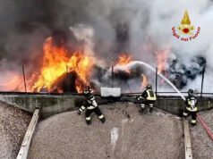Incendio alla Recter di Imola, l’intervento di Arpae