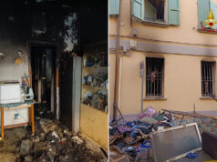 Incendio in appartamento a Castel San Pietro Terme