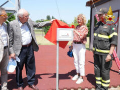 Intitolazione torre di addestramento SAF della direzione regionale dei vigili del fuoco E-R a Tiziano Nannuzzi