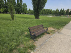Nuove panchine e nuovi cestini al parco Ducale di Sassuolo
