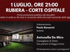 Rubiera conferisce la cittadinanza onoraria alla dottoressa Antonella De Miro: martedì 1° luglio la cerimonia ufficiale alla Corte Ospitale