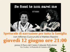 “Se fossi te non sarei me”: spettacolo per tutta la famiglia il 12 giugno a Praticello di Gattatico