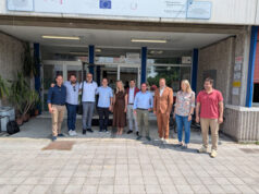 Otto sindaci in visita al polo scolastico superiore Russell e Carrara