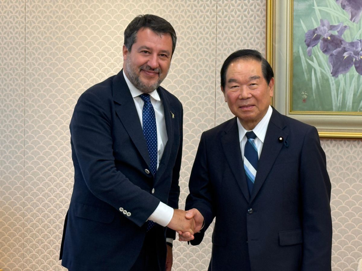 Giappone, Salvini incontra Nukaga. Focus sul Ponte sullo Stretto