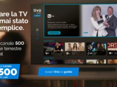 Al via la nuova guida tv terrestre e satellitare sul canale 500
