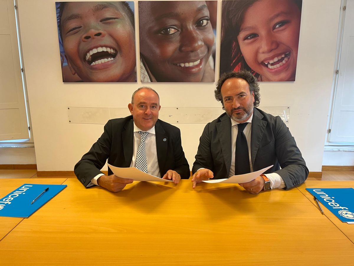 Unicef Italia e Nuova Fiera Levante firmano accordo di collaborazione