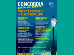 Martedì 22 luglio quarto appuntamento con la rassegna estiva Concordia sotto le stelle con il concerto della band Numero Uno