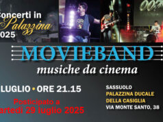 ANNULLATO ‘Musiche da Cinema’ il concerto in programma stasera alla Palazzina Ducale della Casiglia