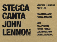 Stecca canta Lennon, venerdì sera a Guastalla