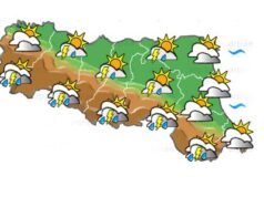 Previsioni meteo Emilia Romagna, giovedì 3 luglio 2025