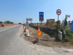 Concordia, lavori di manutenzione del ponte sulla SP8