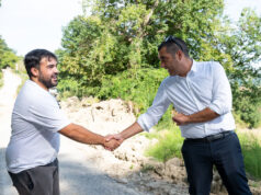 Post alluvione, sopralluogo del presidente de Pascale e della sottosegretaria Rontini a Roncofreddo e Mercato Saraceno