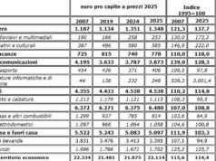 Consumi, negli ultimi 30 anni sprint per tecnologia e tempo libero
