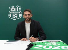 Domenico Berardi rinnova col Sassuolo Calcio fino al 30 giugno 2029