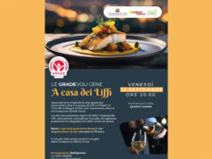 Aperte le iscrizioni per la Cena a casa dei Liffi del 12 settembre, con un menu a base di pesce di alta qualità