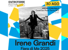 Irene Grandi in concerto a Castel San Pietro Terme con “Fiera di me” Tour 2025