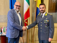 Ricevuto in Municipio il nuovo comandante della Guardia di Finanza di Modena