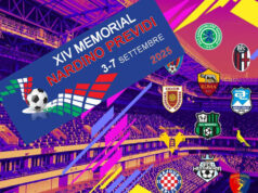 Le dodici squadre partecipanti alla XIV edizione del Memorial Previdi