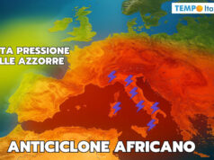 Alta Pressione africana inizia a cedere. Arrivano i temporali, il refrigerio