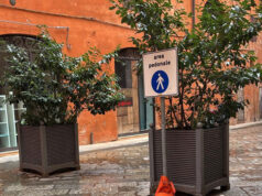 Contro i maleducati, a Reggio i cittadini adottano le fioriere del centro