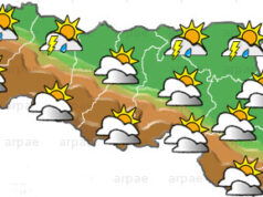 Previsioni meteo Emilia Romagna, lunedì 18 agosto 2025