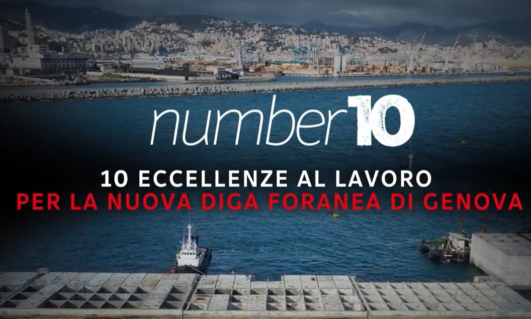“Number Ten”, 10 storie per raccontare la Nuova Diga Foranea di Genova