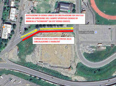 Modifiche alla viabilità tra via Fratelli Cervi e il Centro Coni a Castelnovo Monti