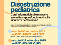 Nella Bassa reggiana corsi di disostruzione pediatrica per la sicurezza dei bambini