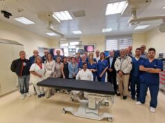 Un nuovo tavolo operatorio per la Pneumologia dell’Ausl IRCCS di Reggio Emilia