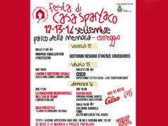Correggio, Festa di Casa Spartaco 2025 al Parco della Memoria