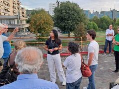 L’europarlamentare Anna Cisint a Braida per dire no alla moschea