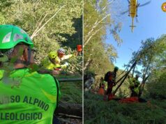 Lizzano in Belvedere: cade in un canalone mentre cerca funghi, grave