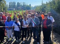 Inaugurata la nuova pista ciclopedonale che unisce Canolo a Correggio