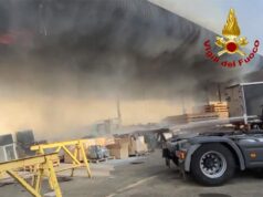 Intervento di Arpae a seguito dell’incendio nello stabilimento Dsv a Modena