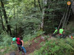 Alto Reno Terme: scivola mentre cerca funghi, recuperato dal Soccorso Alpino