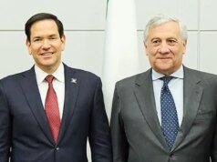 Tajani sente Rubio “Al lavoro per una rapida attuazione del Piano Trump”