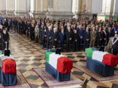 A Padova l’ultimo saluto ai tre carabinieri morti nel Veronese