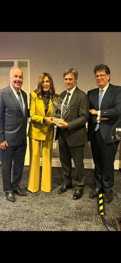 Italpress Award, a Washington premiato il presidente Ice Matteo Zoppas