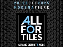 AllForTiles, Modena fiere martedì 28 e mercoledì 29 ottobre