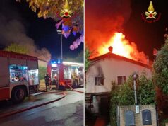 Incendio di abitazione a Ozzano: cinque persone in ospedale