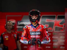 Chiuso il Gran Premio d’Indonesia per il Ducati Lenovo Team: Márquez è caduto a causa di un contatto con un avversario, mentre Bagnaia è scivolato