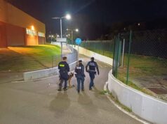 Controlli serali con il cane antidroga Hector