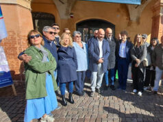 No alla moschea: Galeazzo Bignami in piazza Garibaldi a Sassuolo