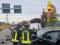 Sassuolo: incidente tra un’auto e un furgone, due feriti
