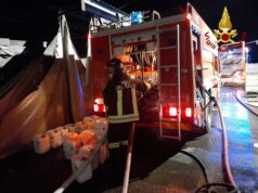 Arpae in merito all’incendio alla Nuova Neon Group Due a San Dalmazio di Serramazzoni