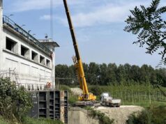 Ricostruzione post alluvione: al via in località Riccardina, a Budrio, un cantiere da 3 milioni di manutenzione straordinaria sull’Idice