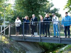 Sopralluogo della sottosegretaria Rontini a Valsamoggia, lungo il Rio Crespellano e il torrente Samoggia