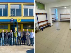 Al campo da calcio comunale Morselli riqualificata la palazzina spogliatoi